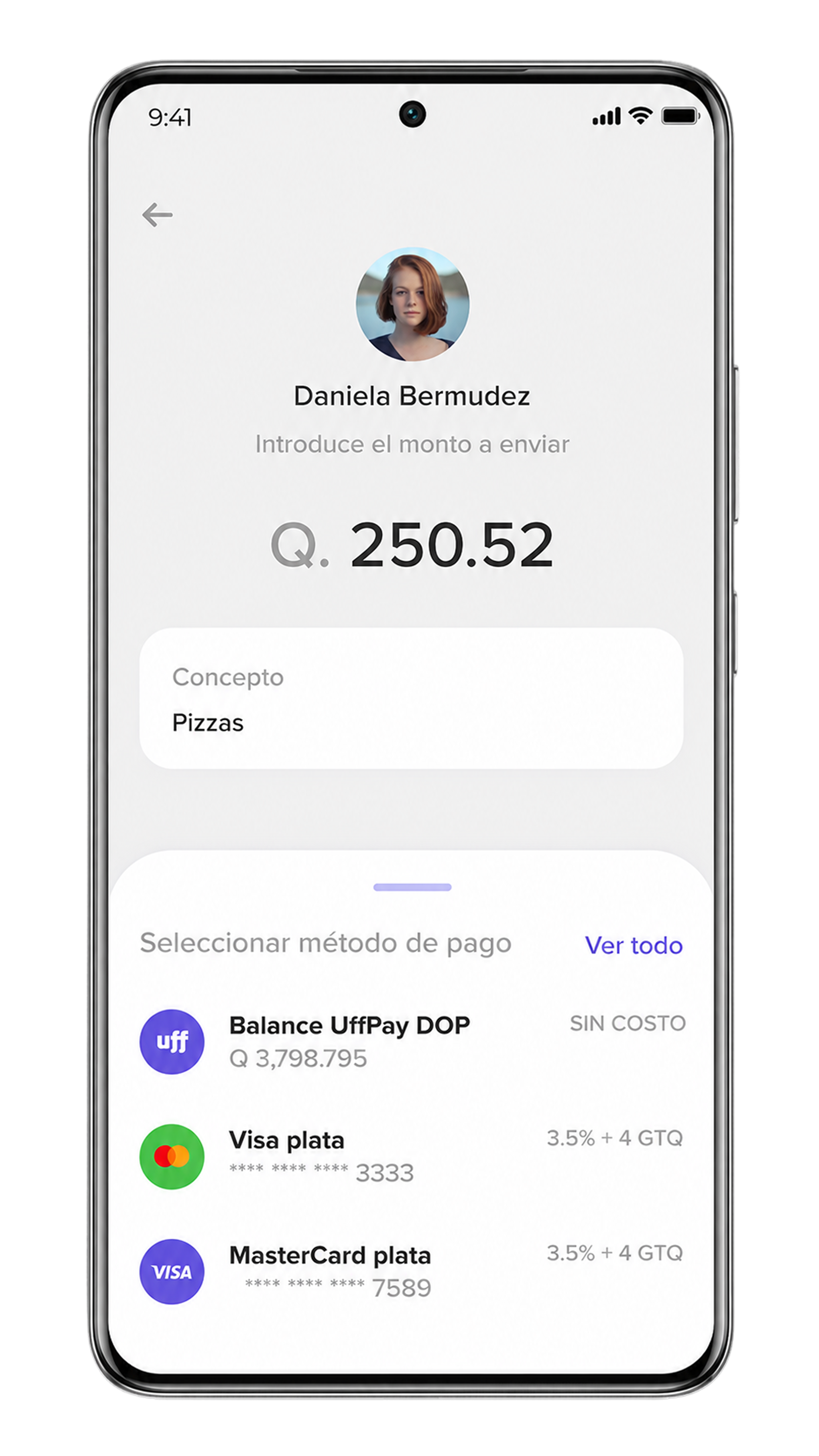 Manage your money with our mobile wallet